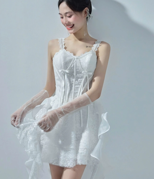 Sản phẩm váy cưới ngắn 38